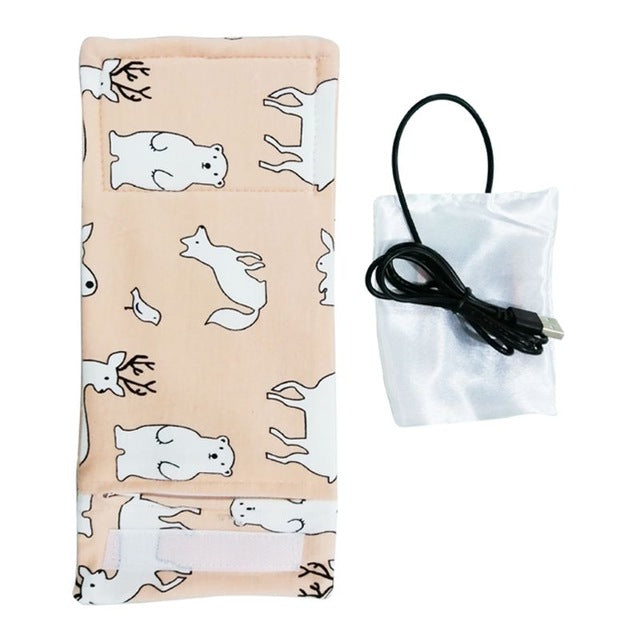 Case de mamadeira para aquecer o leite do seu bebê.