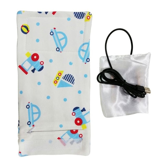 Case de mamadeira para aquecer o leite do seu bebê.