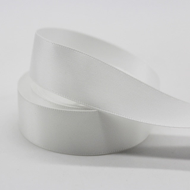 19MM Single Face Satin Ribbon 100% Polyester Webbing For DIY Present Box Wrapped Decor Accessories 5/8" 3/4" 1.5 Inch