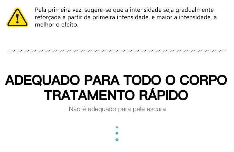 Laser depilador indolor, 600000 flash profissional