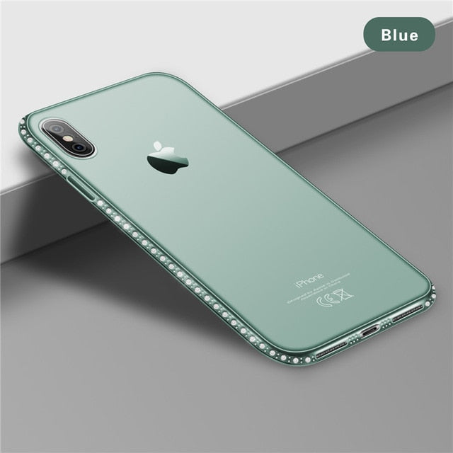 Case luxo para Iphone Exclusiva com Brilhantes.