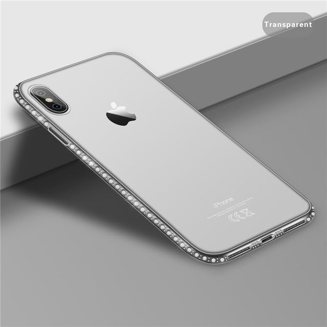 Case luxo para Iphone Exclusiva com Brilhantes.