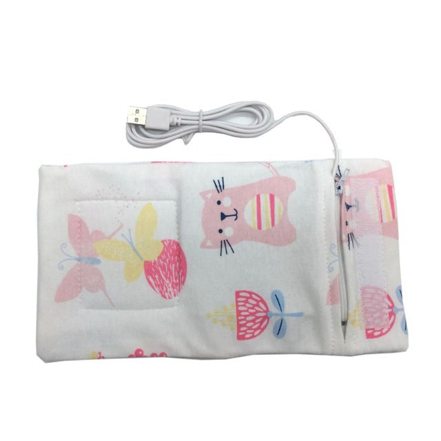 Case de mamadeira para aquecer o leite do seu bebê.