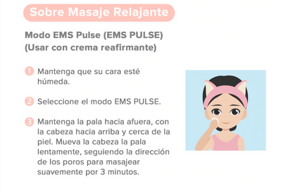 Máquina de iones ultrasónica limpieza de poros faciales de limpieza de espinillas