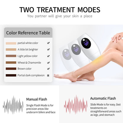 Laser depilador indolor, 600000 flash profissional