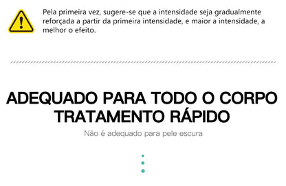 Laser depilador indolor, 600000 flash profissional