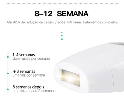 Laser depilador indolor, 600000 flash profissional