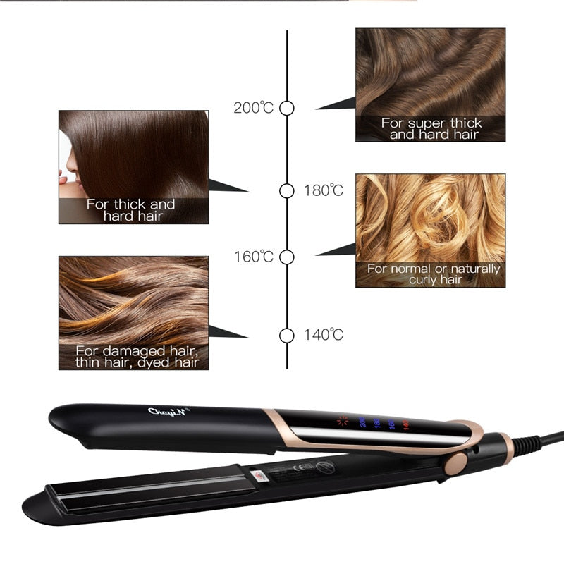 NOVO Alisador de Cabelo profissional  LED  Infravermelho.